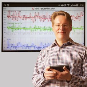 Personalisierte App „BlutdruckDaten“ Personalisierte App „BlutdruckDaten“
