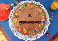 Geburtstagskuchen für PremiumCamps. Foto Ariane Franz