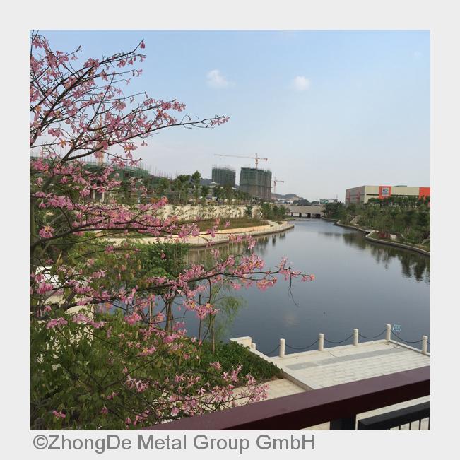 Pilotprojekt für moderne und umweltbewusste Urbanisierung: die Metal Eco City in Jieyang. (Bildquell
