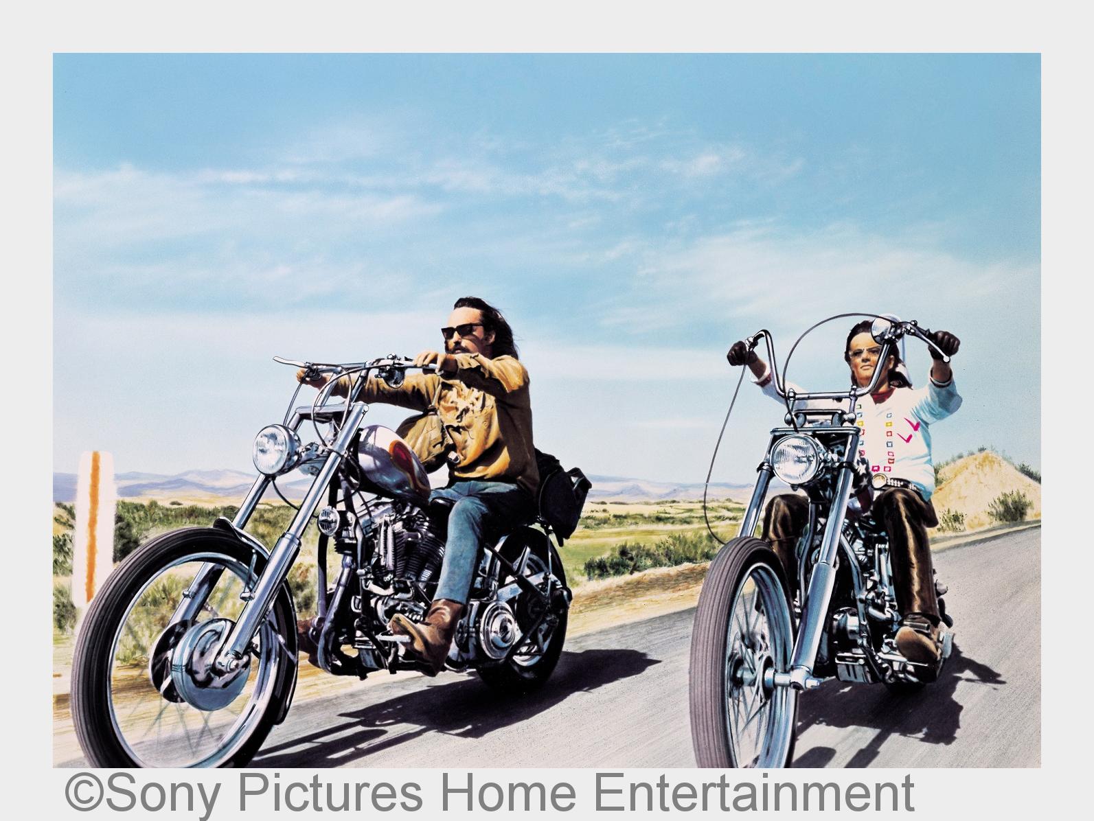 Der Kult-Roadmovie"Easy Rider". (Bildquelle: Sony Pictures Home Entertainment)
