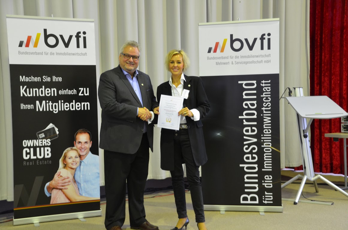 Isolde Seebald-Hogen wird zur Abgeordneten im BVFI-Bundeskongress ernannt Isolde Seebald-Hogen wird zur Abgeordneten im BVFI-Bundeskongress ernannt