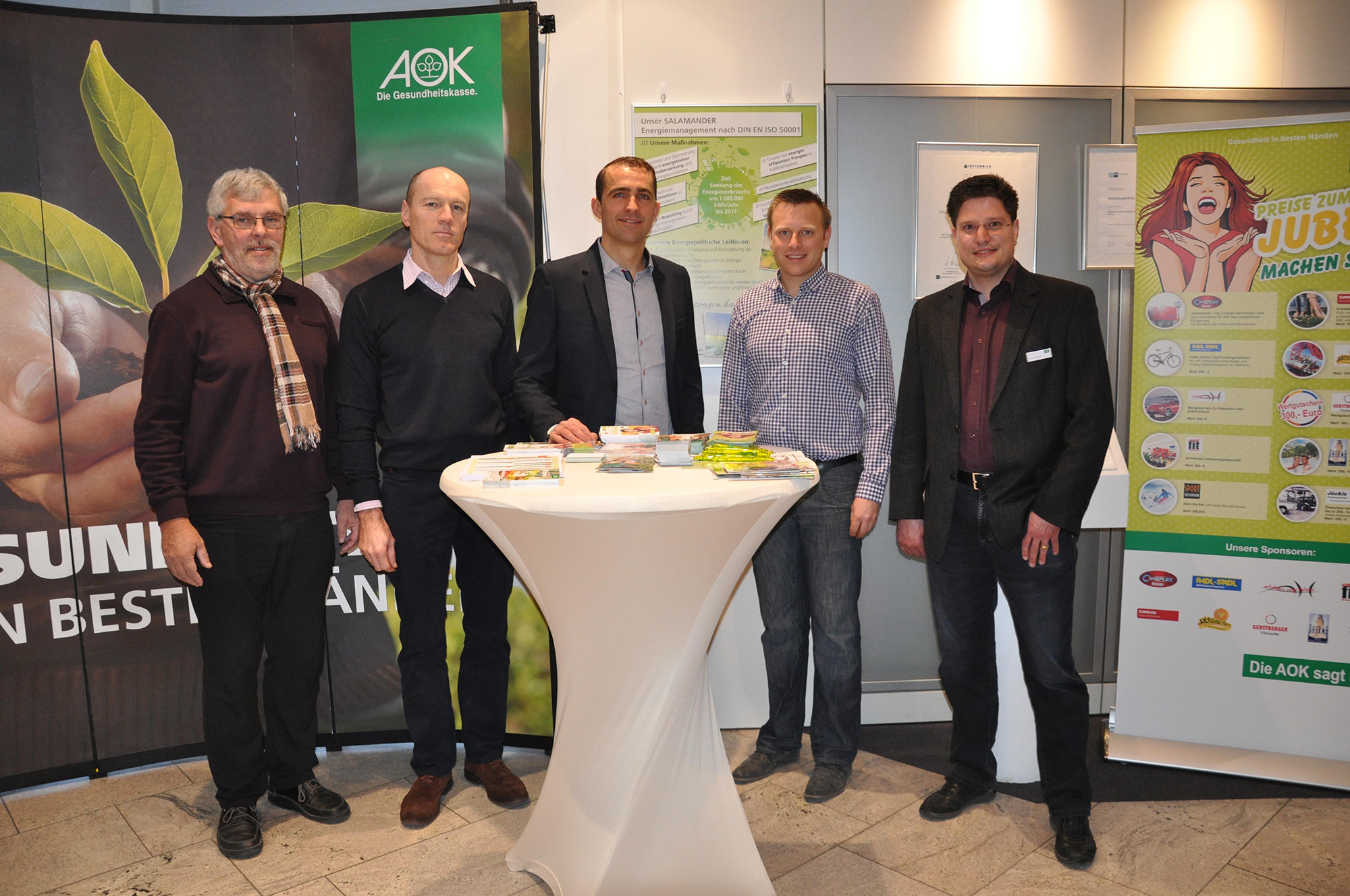 Gesundheitsanalysen und Beratungsgespräche bei der Salamander Gesundheitswoche
