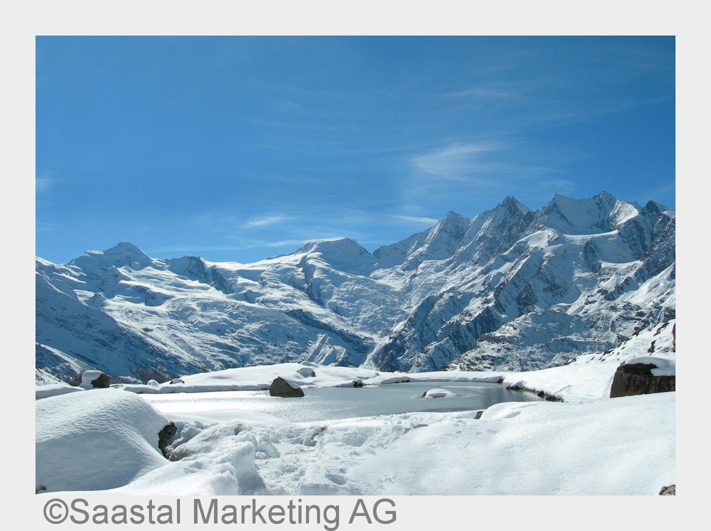 Die perfekte Ferienregion: Saas-Fee (Bildquelle: Saastal Marketing AG)