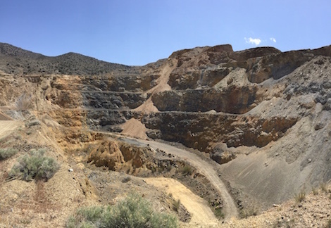 Tagebau Pershing Gold, Nevada Tagebau Pershing Gold, Nevada