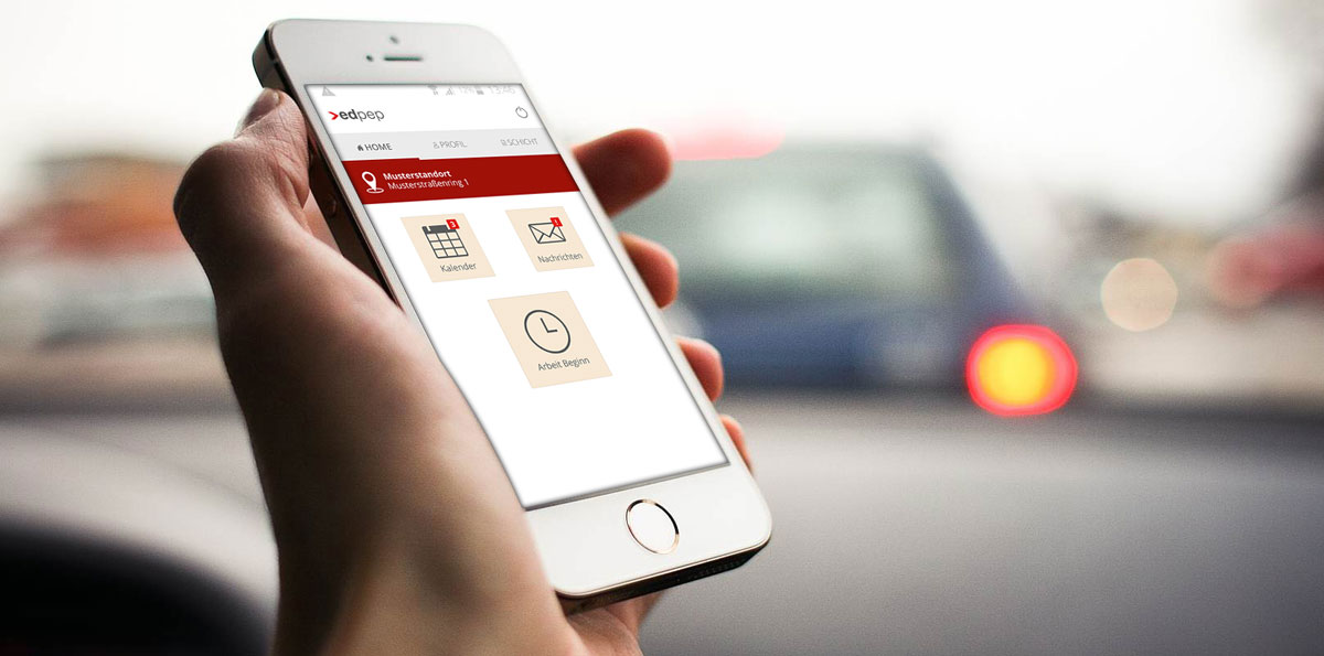 Digitale Zeiterfassung mit edpep Digitale Zeiterfassung mit edpep