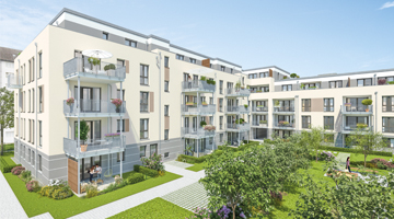 Zwischen Spandauer Forst und Havelufer entstehen die 70 Eigentumswohnungen der 