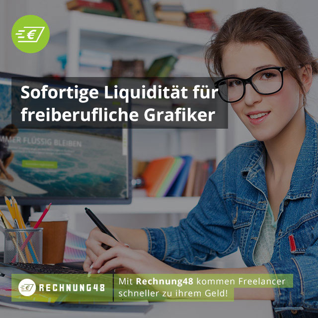 Sofortige Liquidität für freiberufliche Grafiker