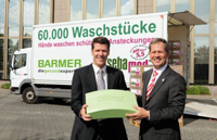 Heiner Beckmann (Leiter Marketing und Vertrieb BARMER), Udo Klüwer (Marketingleiter Sebapharma)