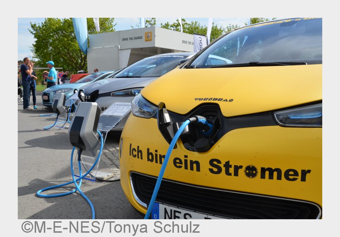 Anfassen und ausprobieren ist bei der 6. Fahrzeugschau Elektromobilität in Bad Neustadt. (Bildquelle