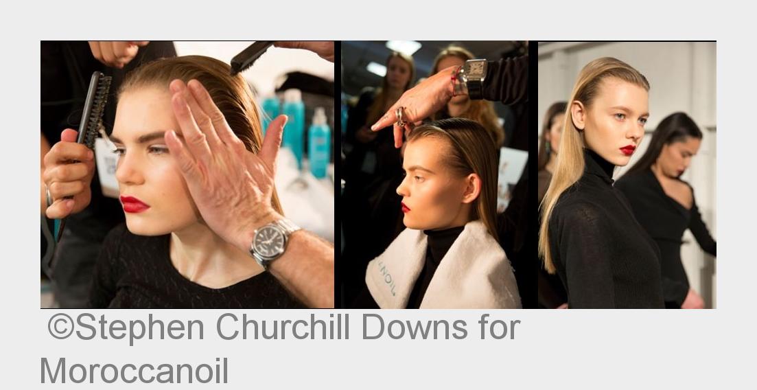 Cushnie et Ochs Fall / Winter 2016 Collection (Bildquelle: Stephen Churchill Downs for Moroccanoil)