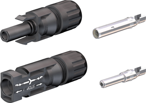 Der bewährte PV-Steckverbinder MC4 hat jetzt auch die UL-Zulassung für 1.500 Volt. Der bewährte PV-Steckverbinder MC4 hat jetzt auch die UL-Zulassung für 1.500 Volt.