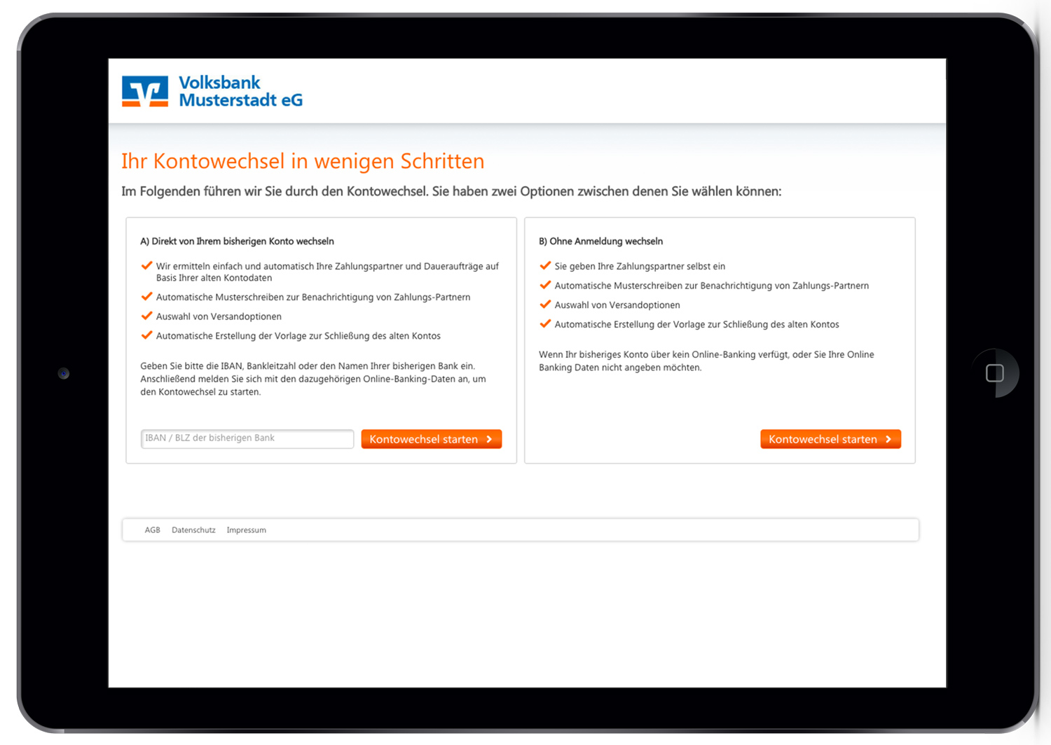 VR-Bank Kontowechsel VR-Bank Kontowechsel