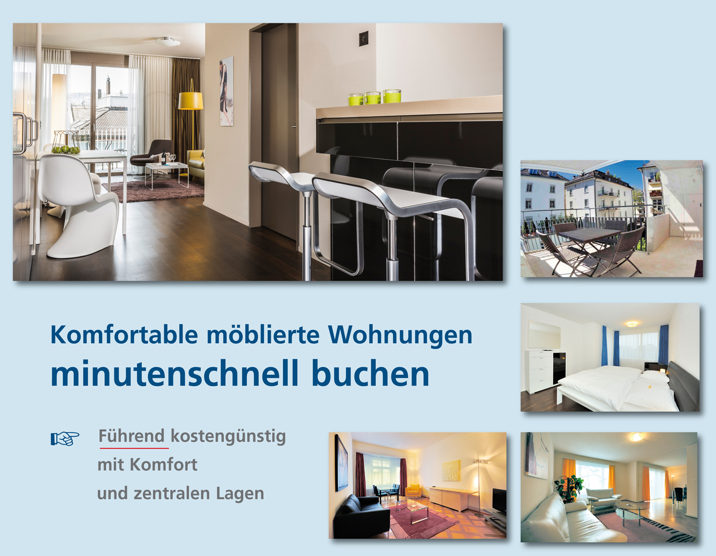 PABS.ch für einzigartig kostengünstige Wohnungen in Zürich mit hervorragendem Komfort