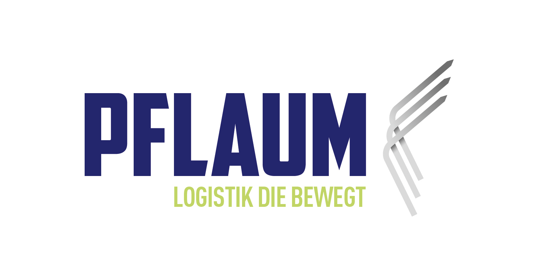 Das modernisierte Logo der Spedition Pflaum GmbH