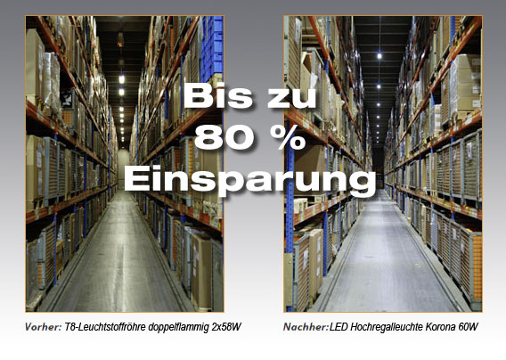 Umrüstungsbeispiel Hochregallager