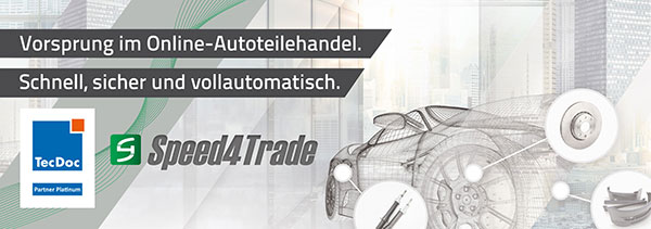 Speed4Trade ist TecDoc-Platin-Partner Speed4Trade ist TecDoc-Platin-Partner