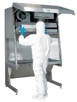 Mikrobiologische Sicherheitswerkbank mit segmentiertem Umluftfilter Mikrobiologische Sicherheitswerkbank mit segmentiertem Umluftfilter