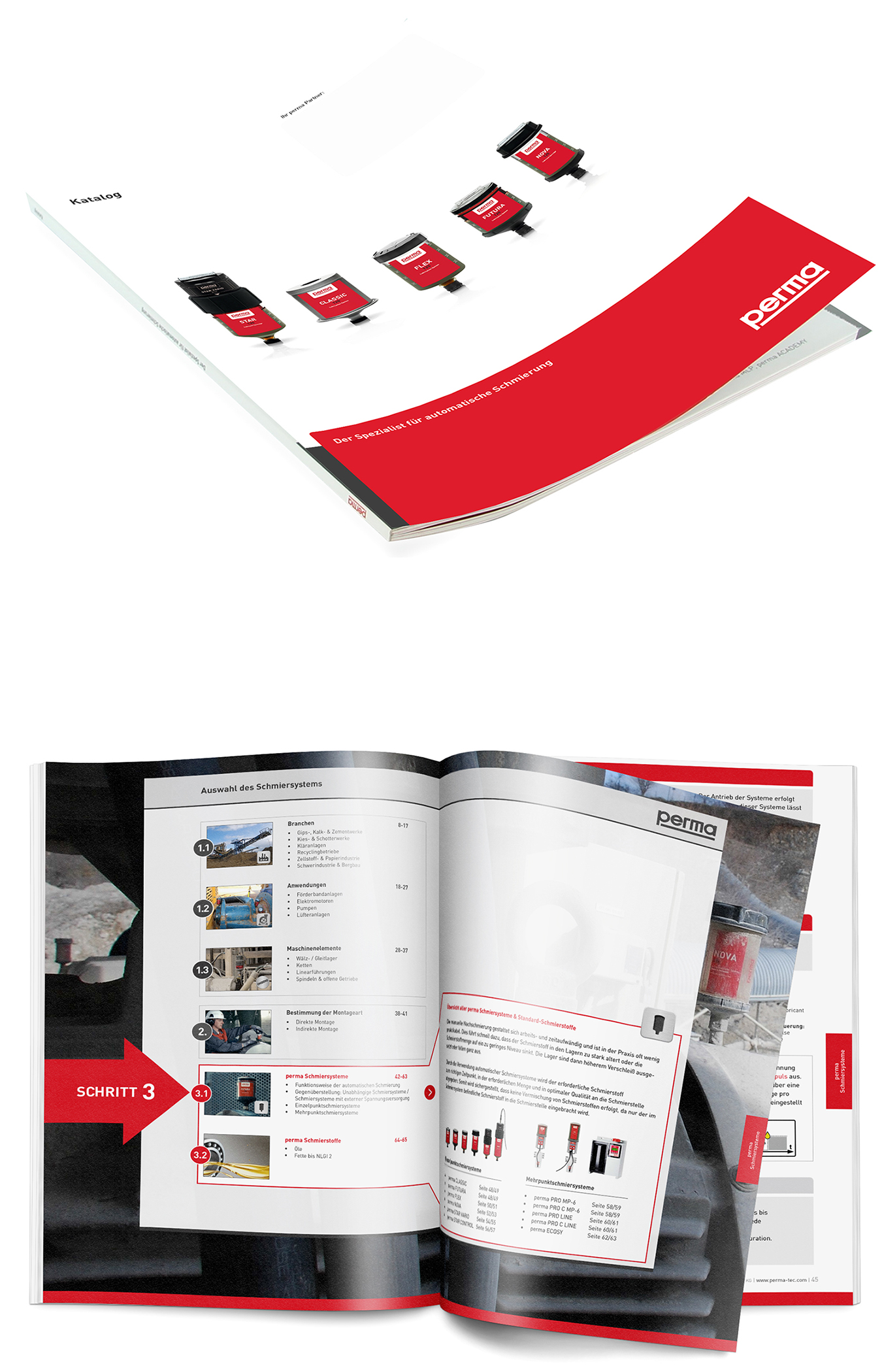 NEU: perma Katalog - vom Spezialisten für automatische Schmierung NEU: perma Katalog - vom Spezialisten für automatische Schmierung