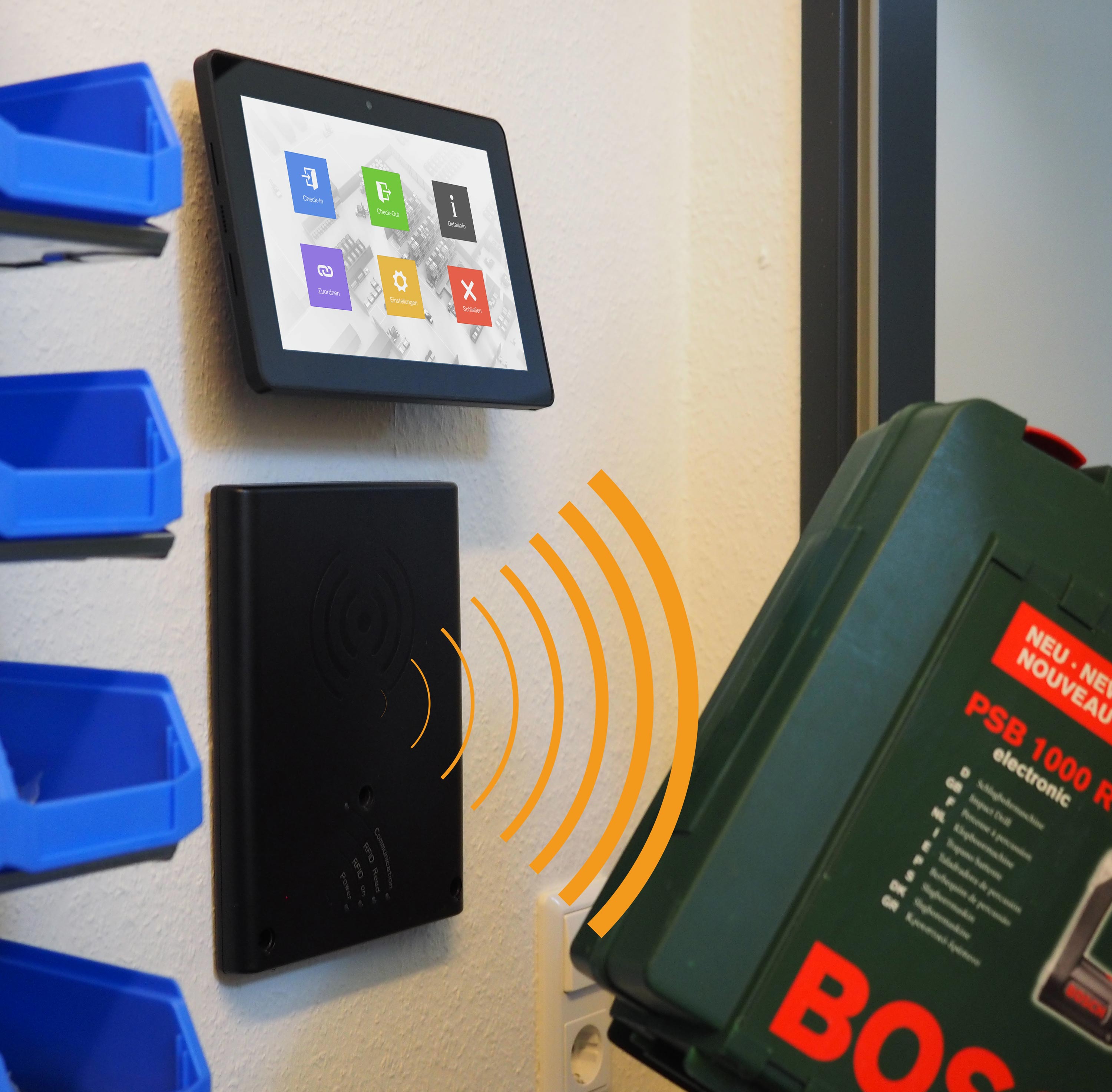 Werkzeugverwaltung mit finderbox und RFID oder NFC Werkzeugverwaltung mit finderbox und RFID oder NFC