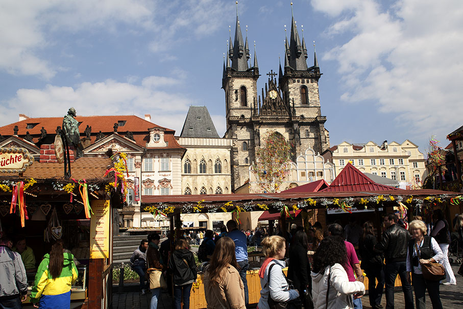 Ostermarkt in Prag (Bildquelle: PragueCityTourism, www.prague.eu)