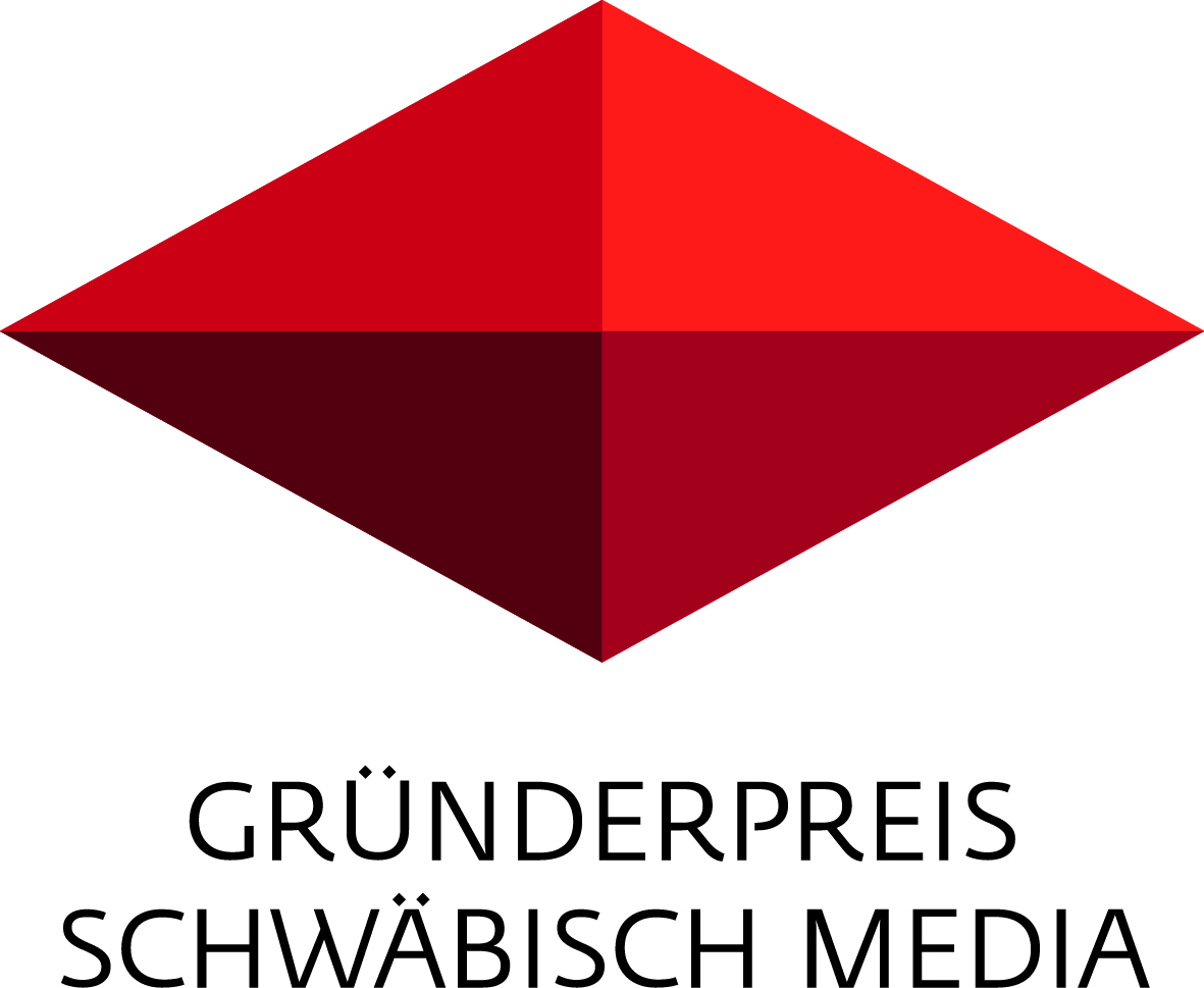 Logo des Gründerpreises von Schwäbisch Media 2016.