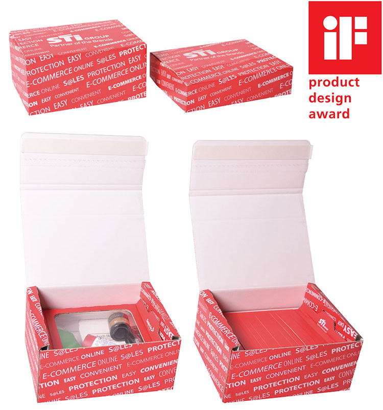Mit einem Einsatz lassen sich Produkte fixieren, das Volumen der Verpackung lässt sich anpassen. Mit einem Einsatz lassen sich Produkte fixieren, das Volumen der Verpackung lässt sich anpassen.