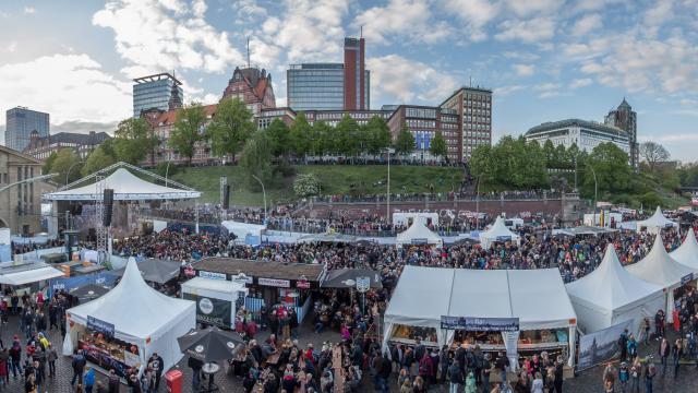 Das NDR Areal an den Landungsbrücken - Foto von Axel Herzig Das NDR Areal an den Landungsbrücken - Foto von Axel Herzig