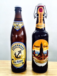 Ankerbräu Edel Export und Daniel Trunk Ankerbräu Edel Export und Daniel Trunk