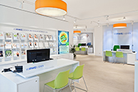 Das Kundencenter in Bitburg ist eins der 100  Ladenlokale, die Dart für den Kunden RWE geplant hat.