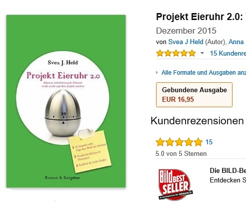Das Buch für die Partnersuche: Projekt Eieruhr 2.0
