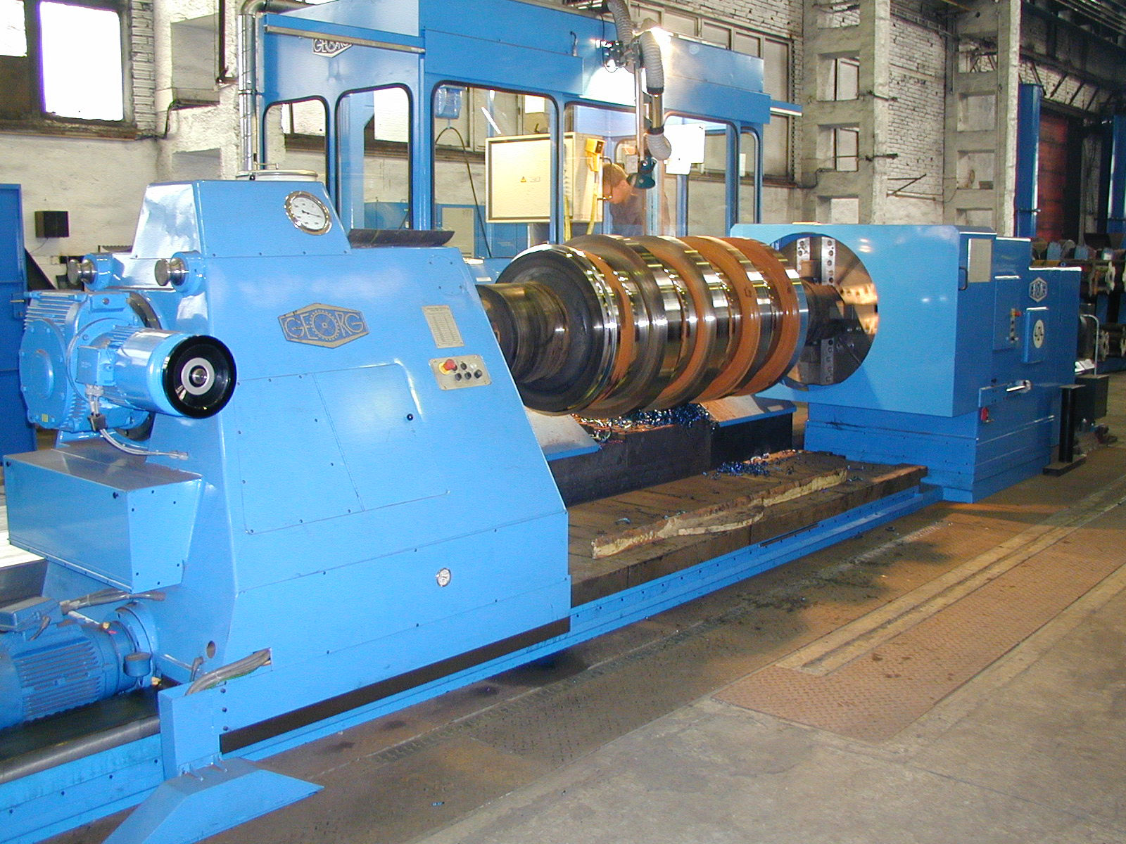 Bereits in Trinec im Einsatz: Eine GEORG Walzendrehmaschine vom Typ ultraturn 1500 R Bereits in Trinec im Einsatz: Eine GEORG Walzendrehmaschine vom Typ ultraturn 1500 R