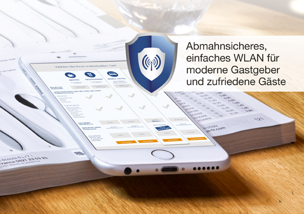 VEGA MeinHotspot: abmahnsicheres WLAN für die Gastronomie. (Bildquelle: VEGA)