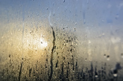 Wenn sich Kondenswasser am Fenster bildet ist die Luftfeuchtigkeit eindeutig zu hoch (Bildquelle:©An Wenn sich Kondenswasser am Fenster bildet ist die Luftfeuchtigkeit eindeutig zu hoch (Bildquelle:©An