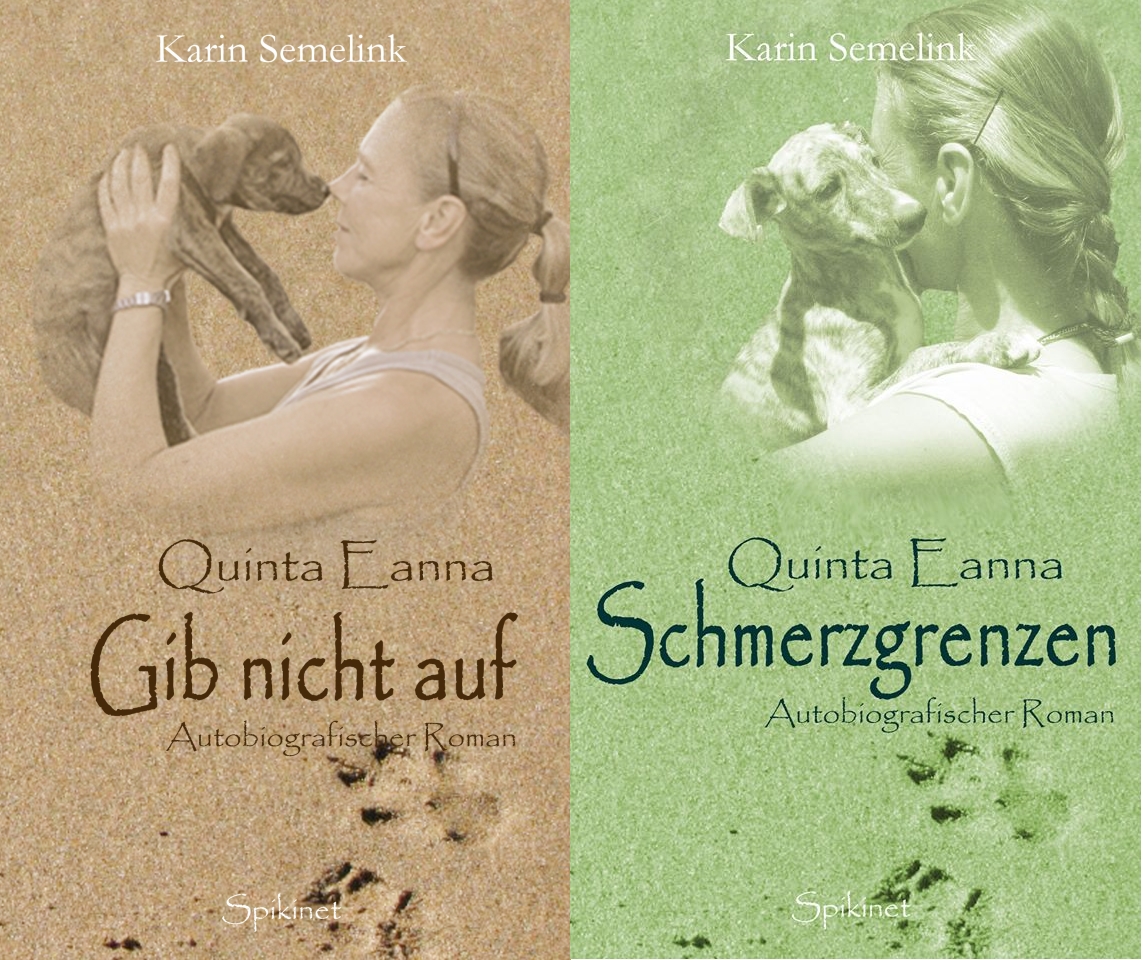 Cover der 2-teiligen Autobiographie Cover der 2-teiligen Autobiographie