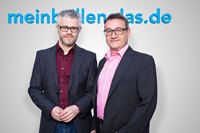 Valentin Popa und Manuel Hualde von MeinBrillenglas.de Valentin Popa und Manuel Hualde von MeinBrillenglas.de