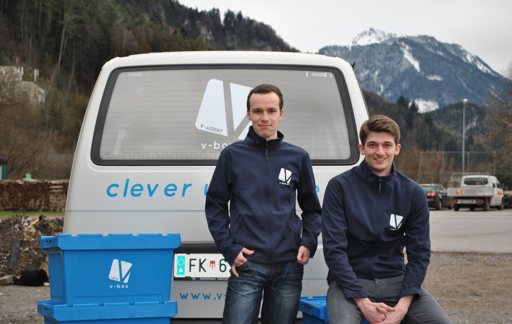 Das junge Team von V-Box