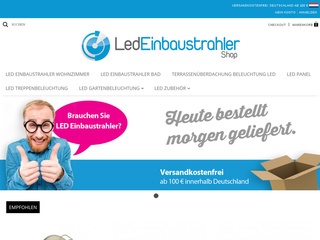 ledeinbaustrahlershop.de ledeinbaustrahlershop.de