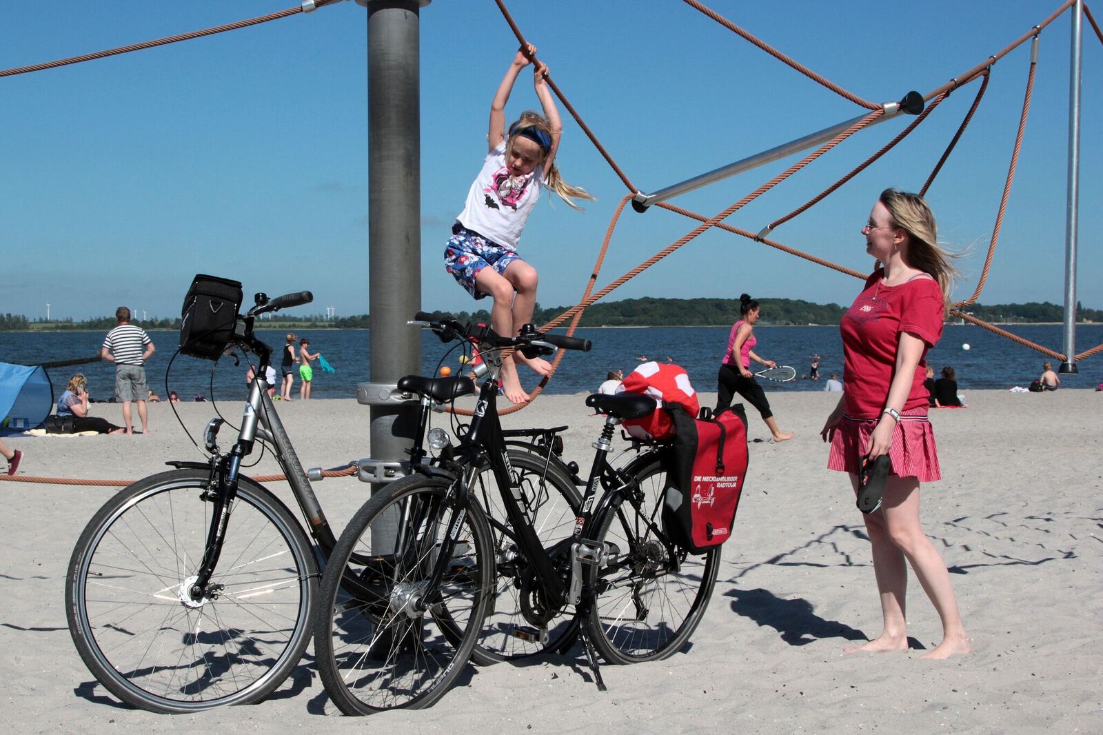 Familienurlaub auf dem Rad (Foto: Die Mecklenburger Radtour Gmbh)