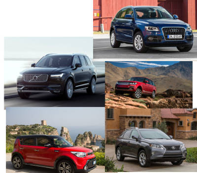 Große Auswahl an SUV Modellen
