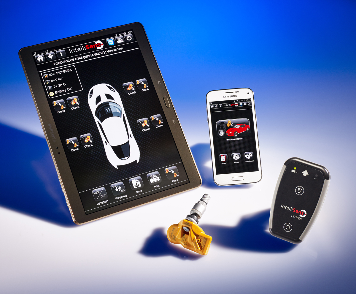 Mit der IntelliSens App RDKS-Universalsensoren schnell und einfach konfigurieren. Foto: Huf