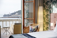 Hotelzimmer mit Balkon und Meerblick (Hotel Espléndido)
