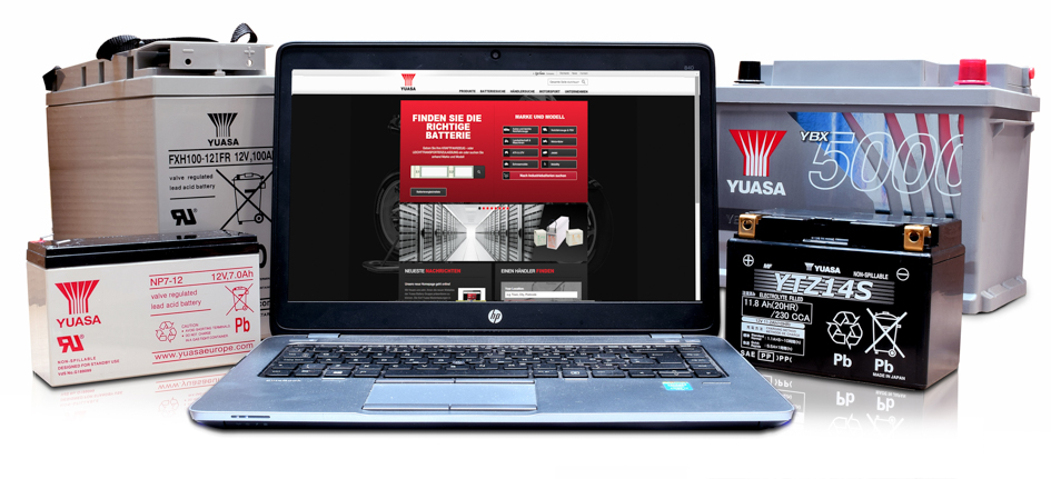 Die neue Homepage www.yuasaeurope.com erleichtert nun auch die Suche nach der passenden Batterie. Die neue Homepage www.yuasaeurope.com erleichtert nun auch die Suche nach der passenden Batterie.