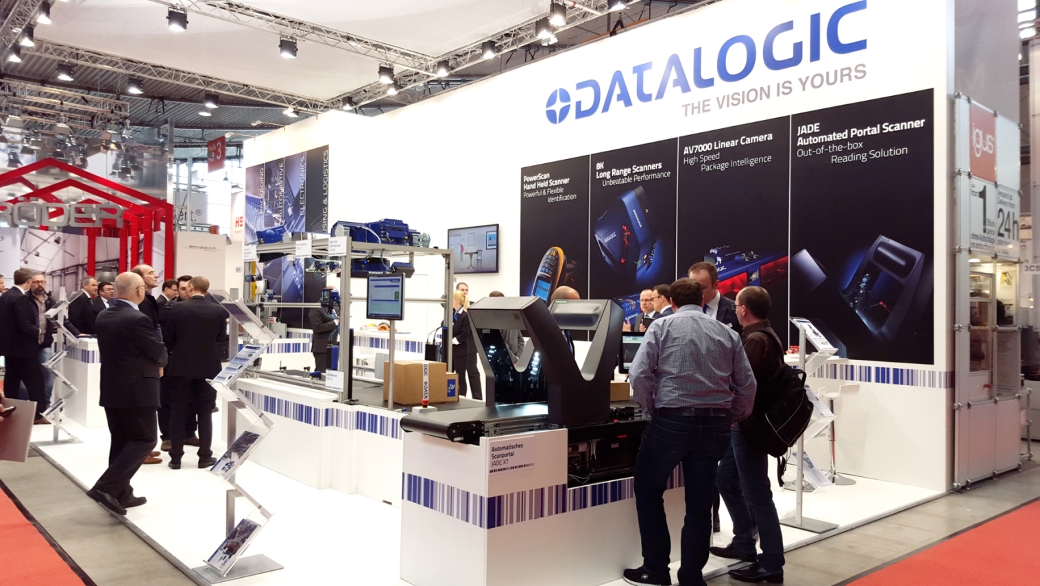 Datalogic Stand auf der LogiMAT 2016