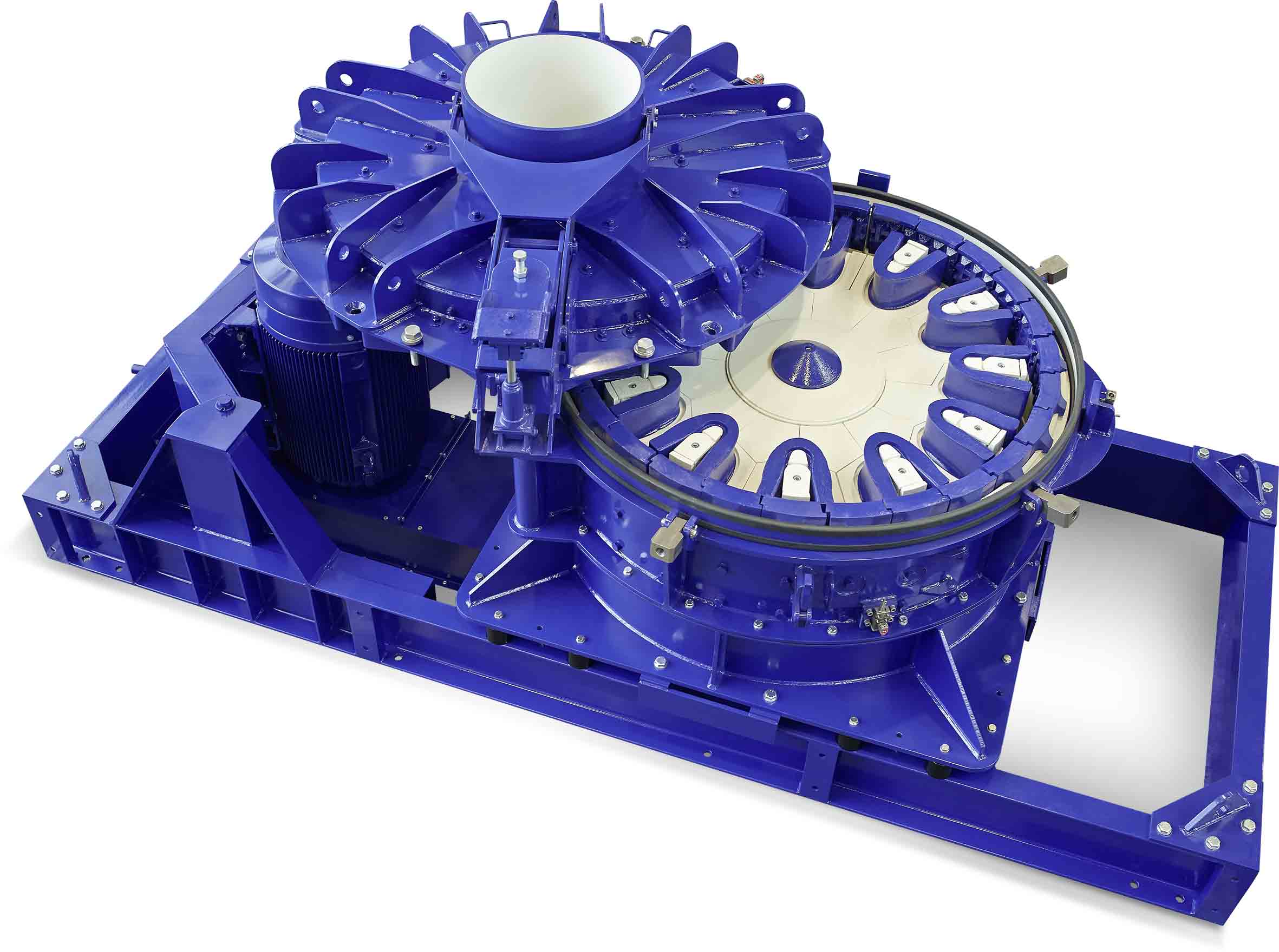 BHS Rotorprallmühle vom Typ RPM 1513 mit 12 Schlägern und 200 kW Antriebsleistung
