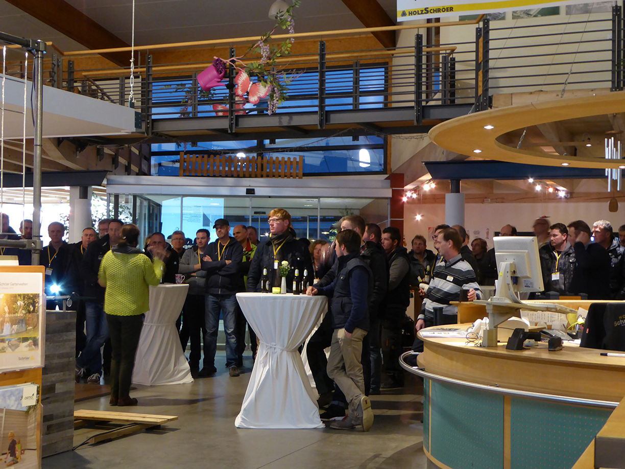 2. Handwerker-Treffen bei Holz-Schröer 2. Handwerker-Treffen bei Holz-Schröer