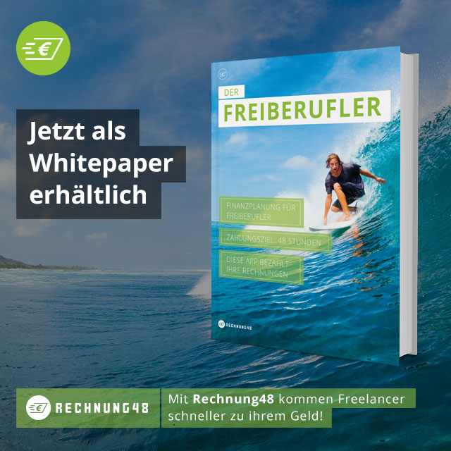 Rechnung48 veröffentlicht neues Whitepaper für Freiberufler und Selbstständige Rechnung48 veröffentlicht neues Whitepaper für Freiberufler und Selbstständige