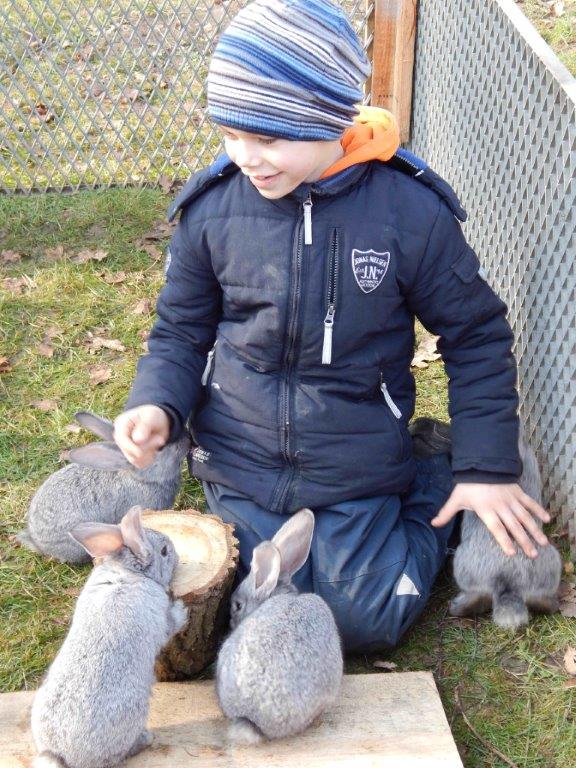 Das Ferienprogramm zu Ostern auf dem Ellernhof macht allen Kindern Spaß