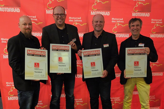 Touratech freut sichüber vier"Best Brands".