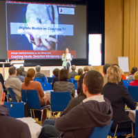 Coaching-Kongress 2016: Kongresseröffnung durch Prof. Heller - Foto © Julia Walker / HAM Coaching-Kongress 2016: Kongresseröffnung durch Prof. Heller - Foto © Julia Walker / HAM