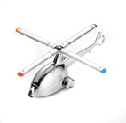 Hubschrauber, Design: Hervé Houplain, TROIKA Hubschrauber, Design: Hervé Houplain, TROIKA